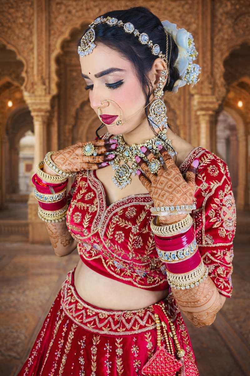 Bridal makeup by YK Makeovers, Sohna - look 14