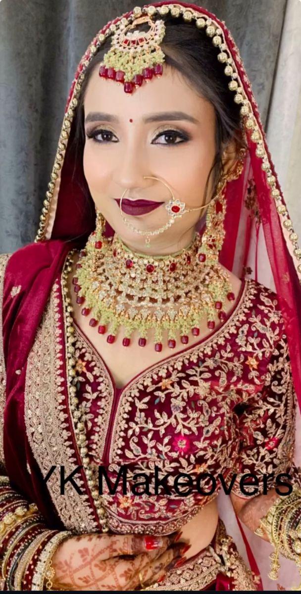 Bridal makeup by YK Makeovers, Sohna - look 21