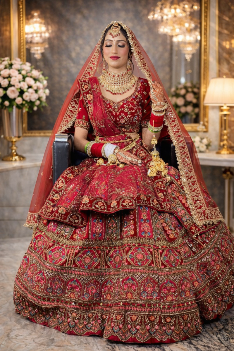 Bridal makeup by YK Makeovers, Sohna - look 5