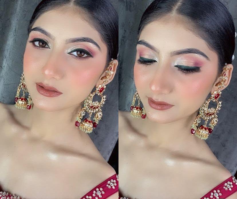 Engagement makeup by YK Makeovers, Sohna - look 3