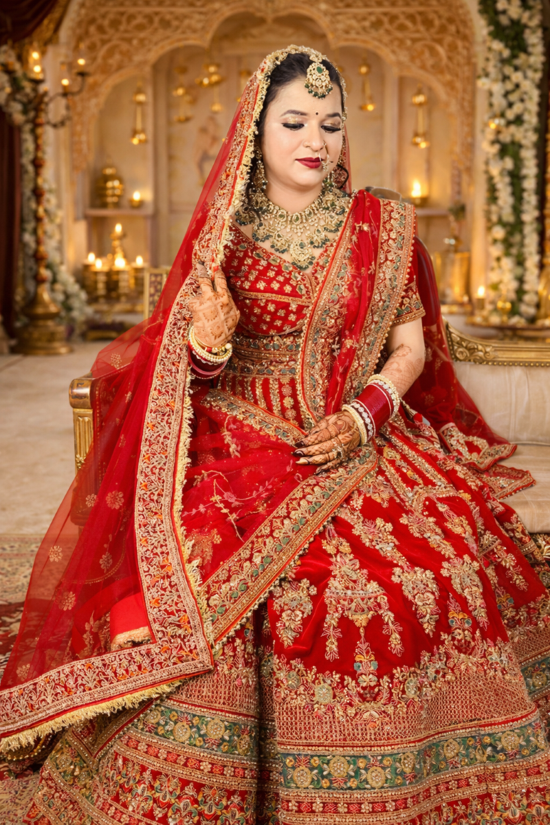 Bridal makeup by YK Makeovers, Sohna - look 9