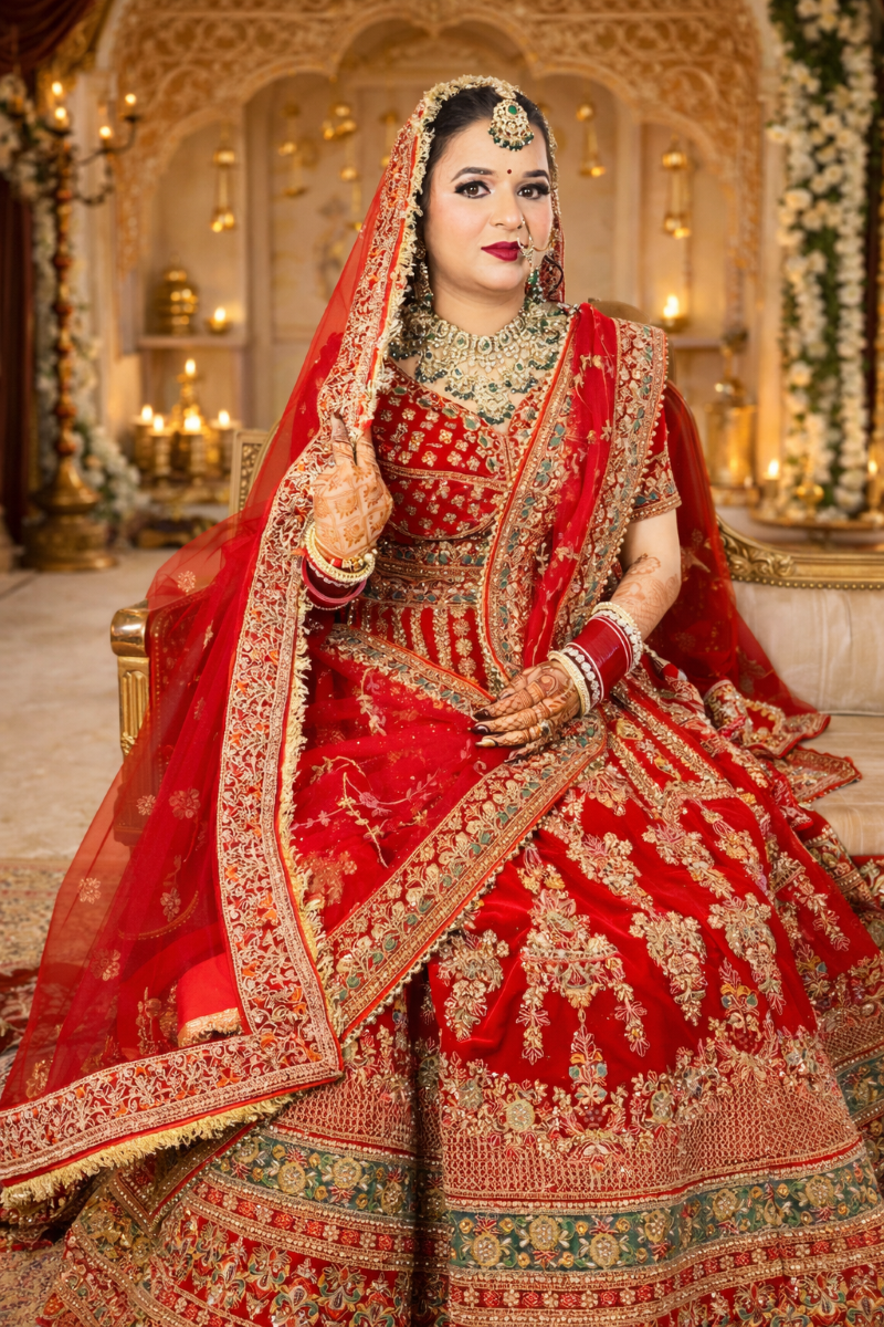 Bridal makeup by YK Makeovers, Sohna - look 10