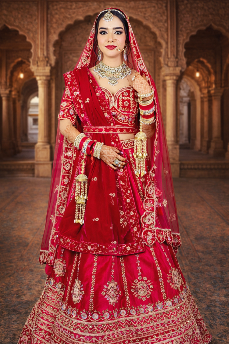Bridal makeup by YK Makeovers, Sohna - look 6