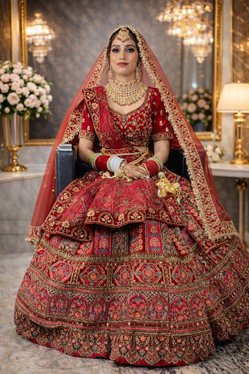 Bridal makeup by YK Makeovers, Sohna - look 7